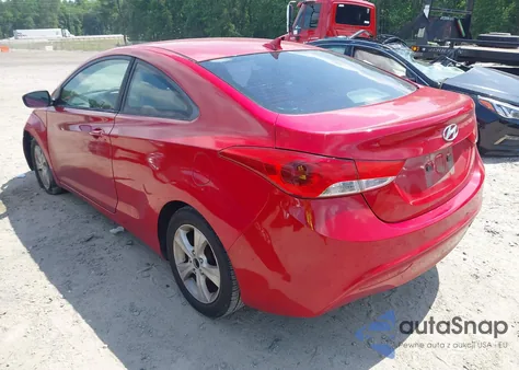 2013 Hyundai Elantra Gs из США, поврежденный, VIN KMHDH6AE7DU005598